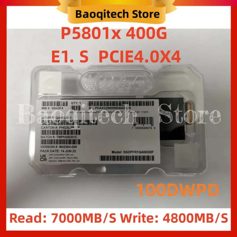 Brand new original For Intel OPTANE P5801X 400G S 15MM