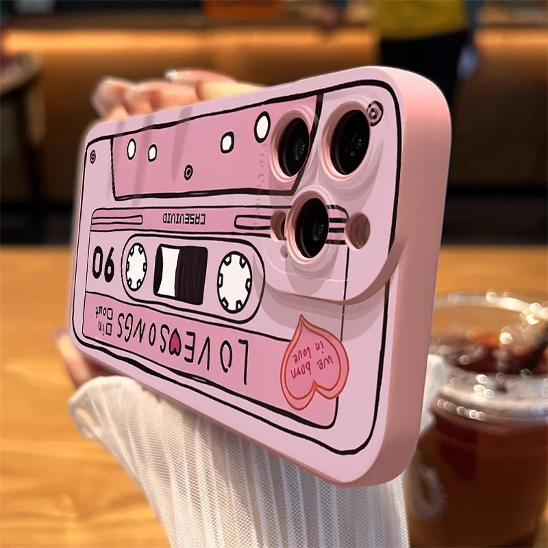 Vibrant Scribble Tape Design Phone Case