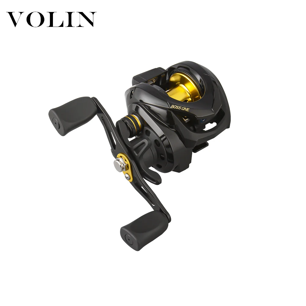 

VOLIN New Baitcasting Fishing Reel Anti-Exploding Line Magnetic Brake 7.2:1 Long-Distance 217g Fishing Wheel Max Drag 10kg