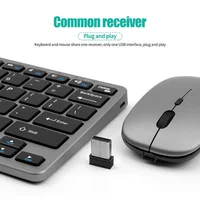 Wireless Keyboard Bluetooth 5.0&2.4G Mini Multimedia teclado bluetooth For Laptop PC TV iPad Macbook Android iPad keyboard - Image 2