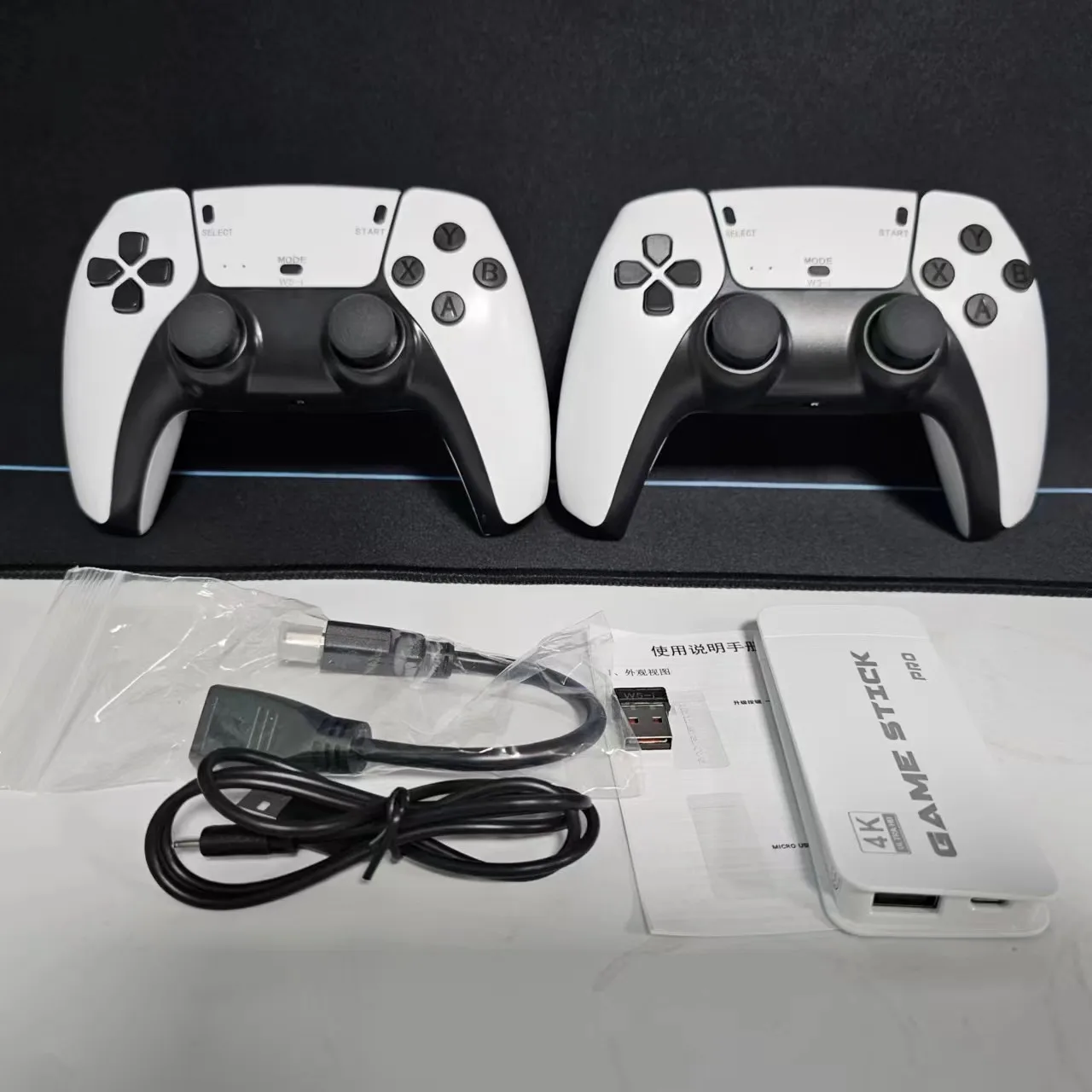 M15 Video Game Stick 4K 64G 20,000+ Retro Games Handheld Video Game Console with Wireless Gamepads 15 Se8a592eb687a479c97f219f59ecc5d71O