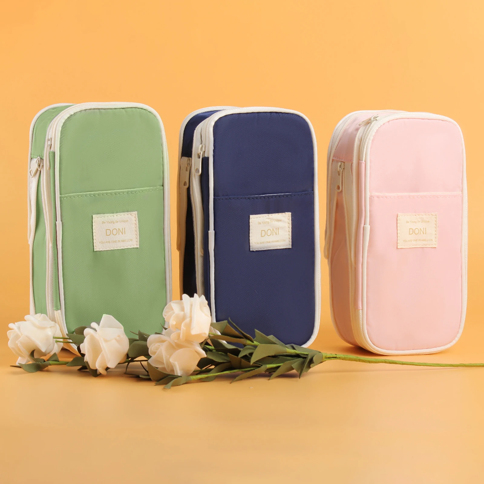 Kawaii Pencil Cases Large Capacity Pencil Bag Pouch Holder Box for Girls Office Student Stationery Organizer School Supplies pencil cases pencil holder pen storage bag stationery box