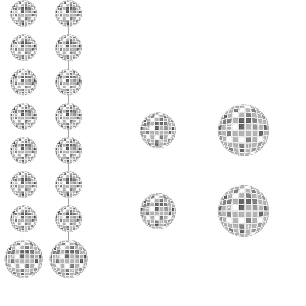 70s 80s Disco Ball Laser String garland paper banner Hanging Music Disco Theme Birthday Bachelorette Wedding Party Decoration Party Decorations Birthday Banner Birthday Streamers