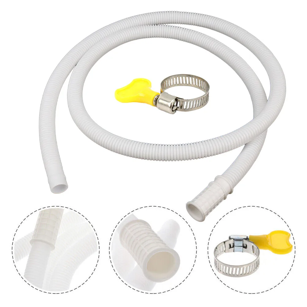 Washing Machine Water Inlet Hose Flexible Air Conditioner Drain Hose Universal Water Pipe 1M Bathroom Product