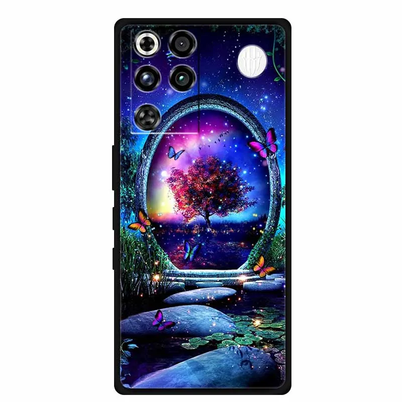 Sleek Black Silicone TPU Phone Case - Durable and Soft Back Cover