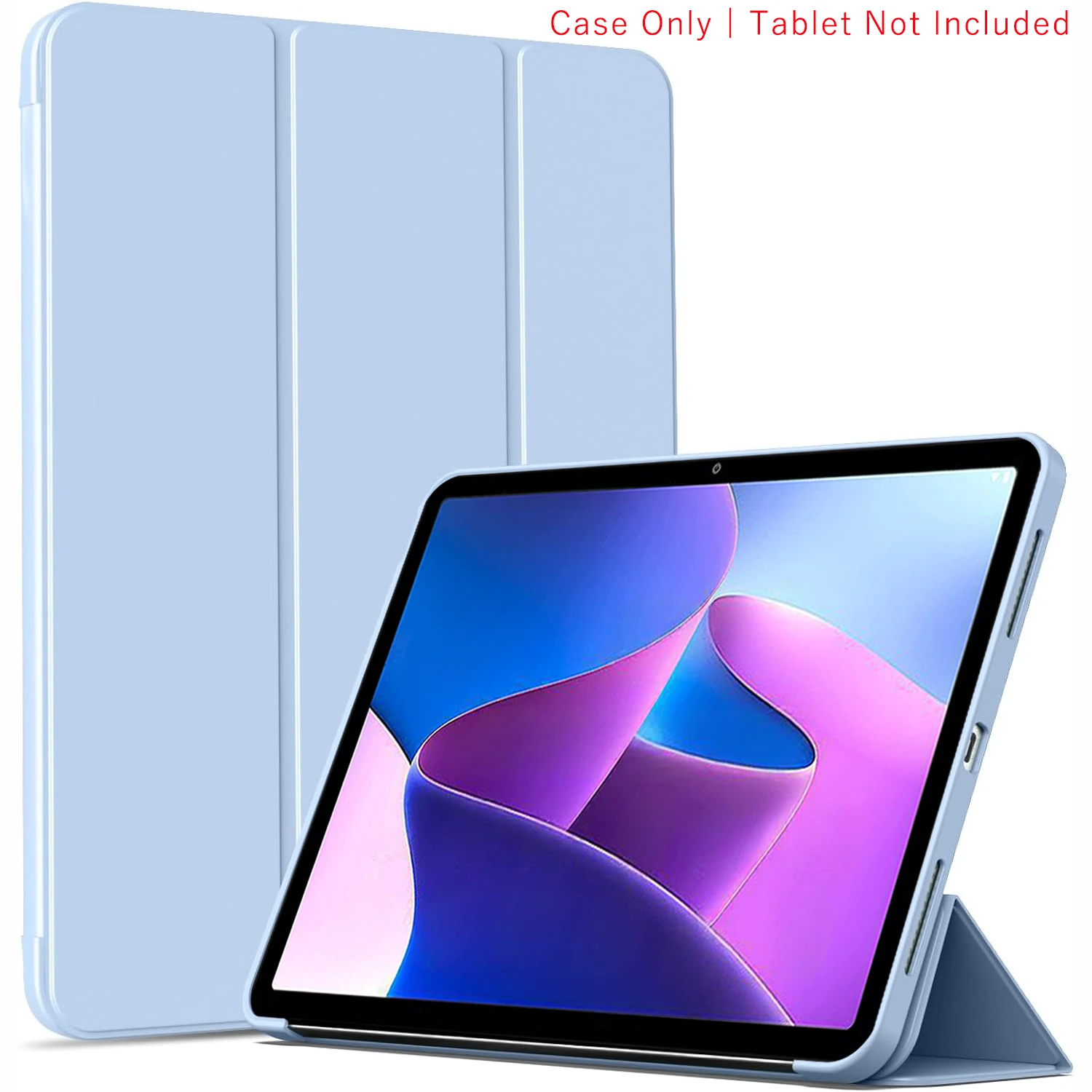 Premium Tri-fold Magnetic Stand PU Leather Protective Cover