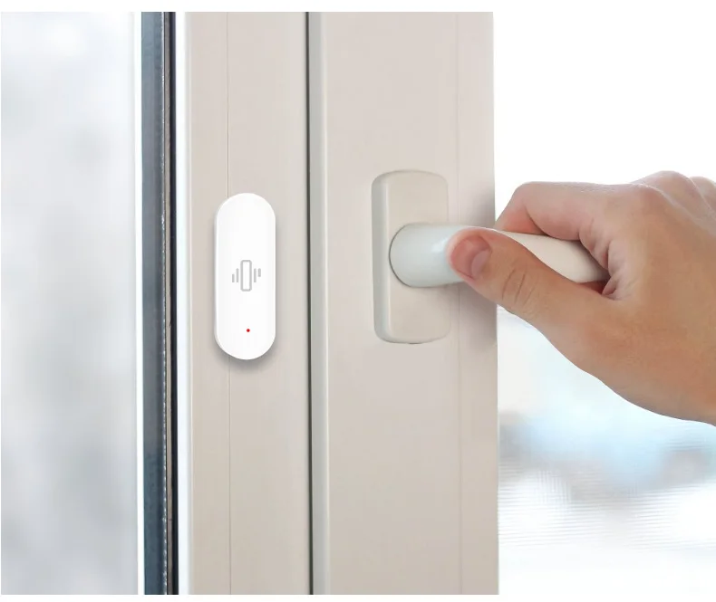 Tuya Smart Home WiFi Vibration Sensor Detection Smart Life APP Notification Real