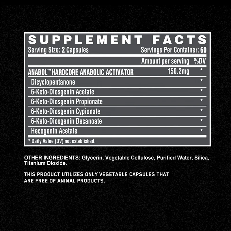 Anabol Hardcore Muscle Supplement muscle supplement