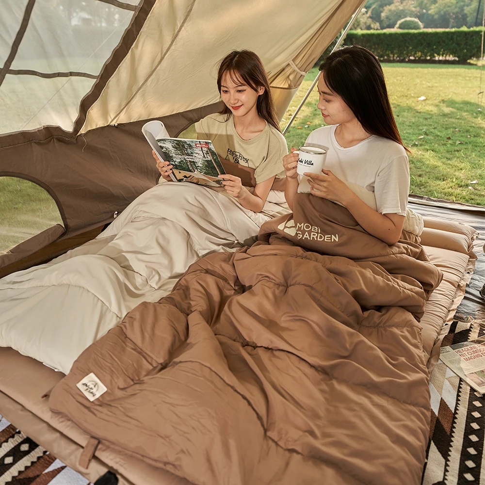 MOBI GARDEN Camping Sleeping Bag Portable Travel Outdoor Hiking