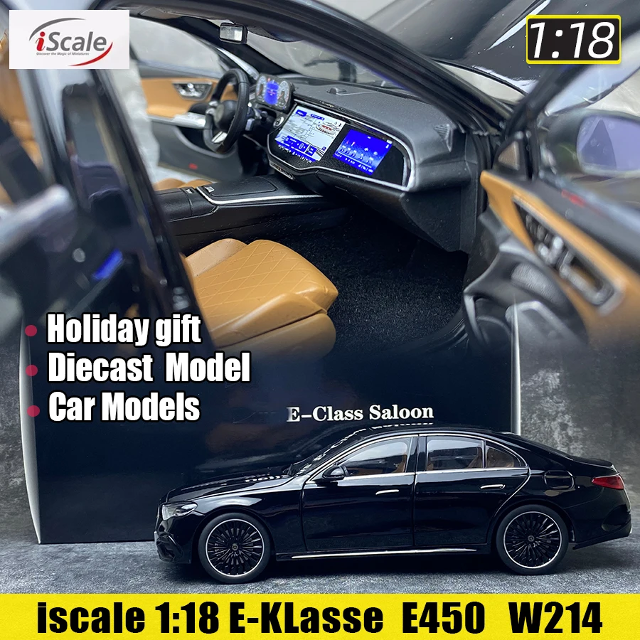 iScale Diecast model 1:18 scale E-Klasse E450 W214 New sedan Car