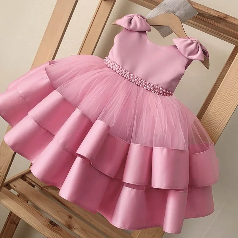 Summer Baby Girl Dress 1st Birthday Party Dress For Girl Princess