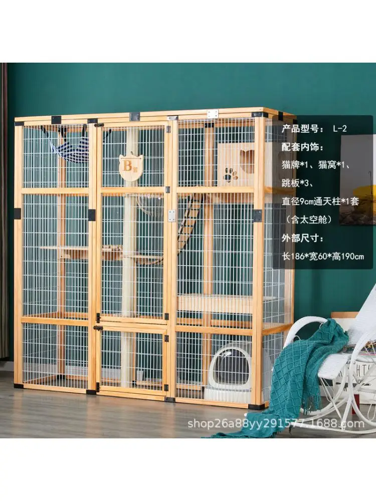 Büyük kedi kafesi ve kedi Villa boy ücretsiz uzay kedi evi ve Pet Shop kedi  yatılı kabine - AliExpress