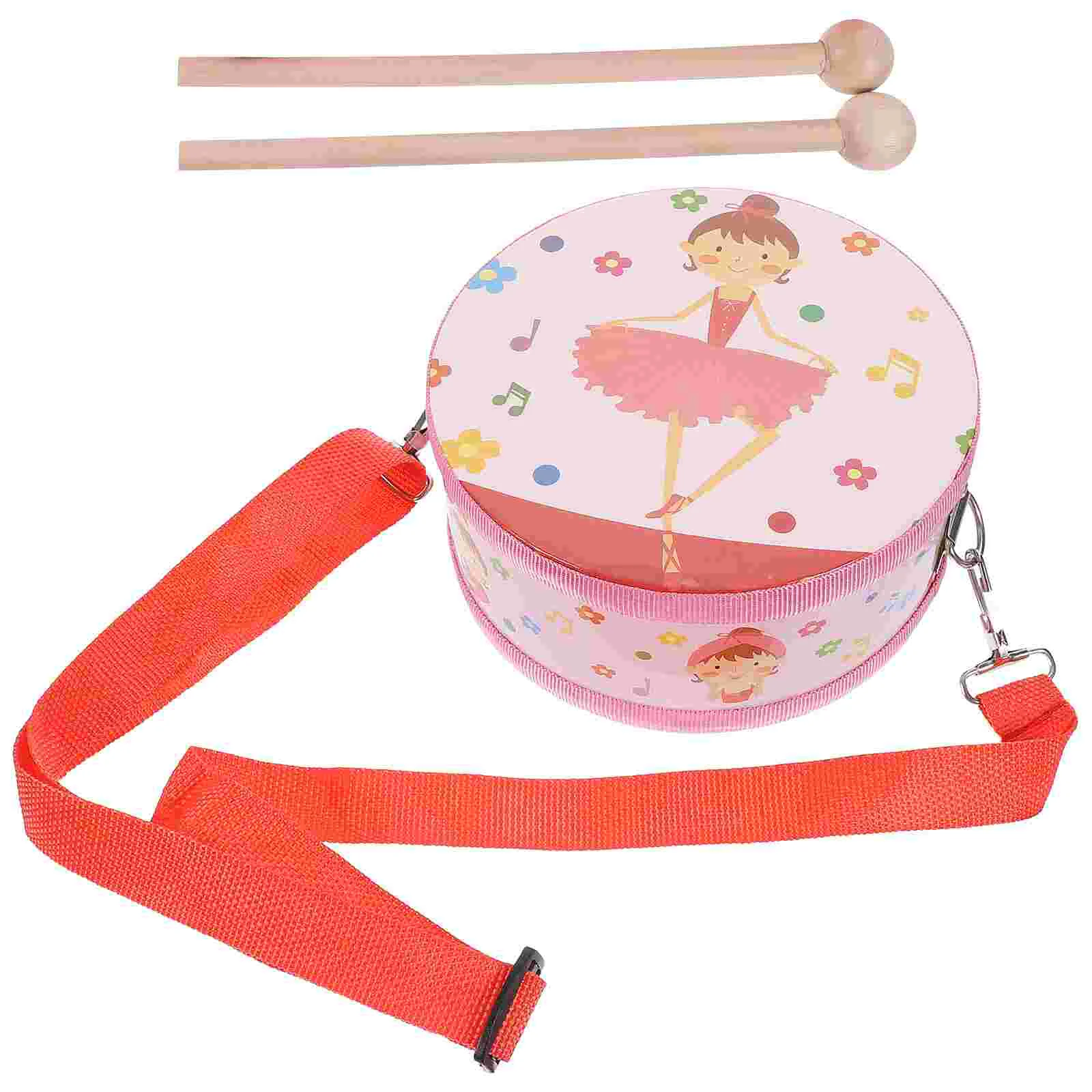 

Cartoon Children Drum Instrument Kids Wooden Drum Drumming Instrument Educational Baby Musical Children’s Childrens Children’s