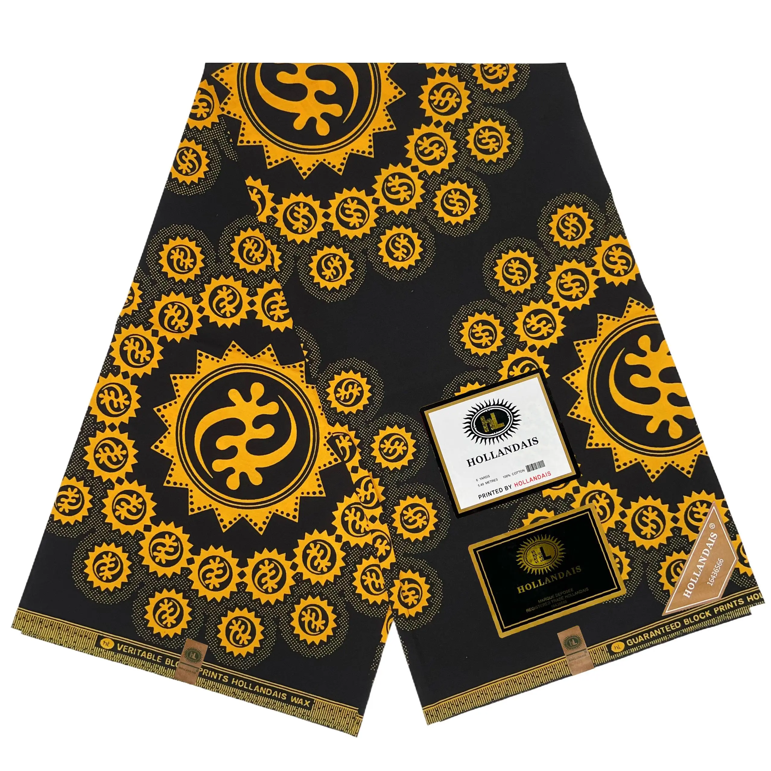hollande African Fabrics Nigerian Wax Print African Wax Fabrics For Patchwor Y10-29 African Wax Fabric