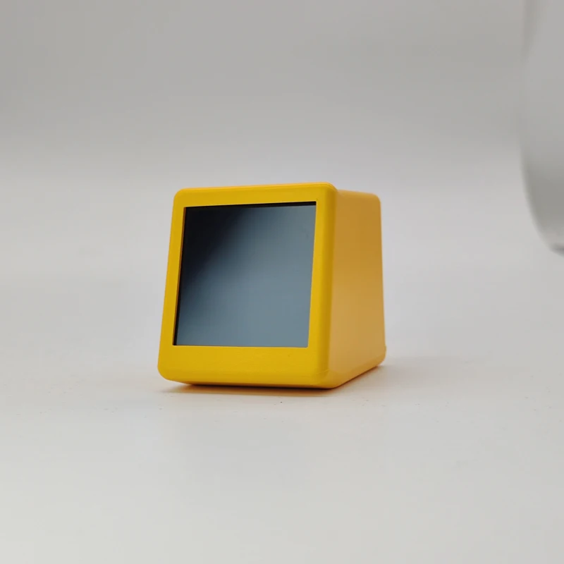 Digital Clock Table Clock Weather Clock LCD Digital Clock Digital Desk Clock Digital Table Clock Mini Desk Clock Mini Weather Clock MINI Size Smart WIFI Weather Station Clock for Gaming Desktop Decoration. DIY Cute GIF Animations and Electronic Album function