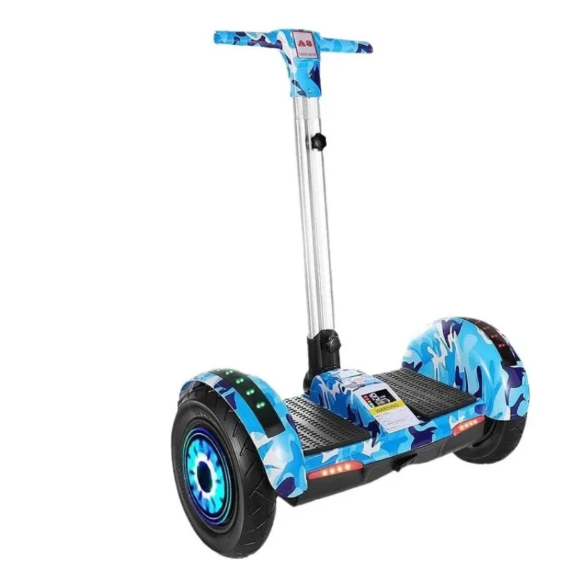 A8 Adult and Children Balance Scooter 10-Inch Lever Two-Wheel Body Sense Electric Parallel Scooter with Handle