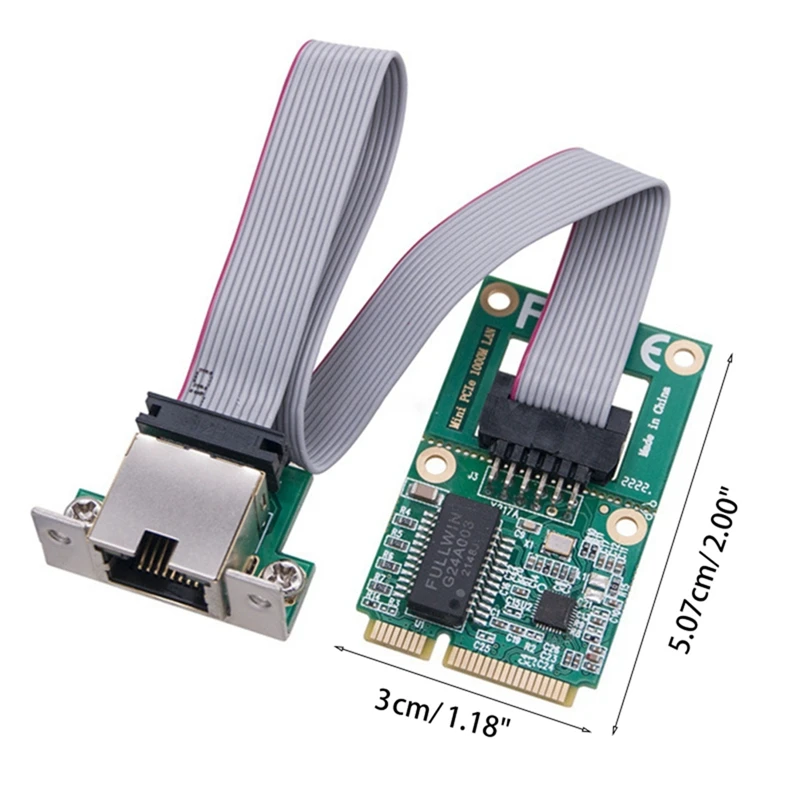 미니 PCI-E 네트워크 카드, 1000Mbps 기가비트 이더넷 NIC 어댑터, RTL8111F PCI Express 10, 100, 1000M RJ45 LAN, 신제품