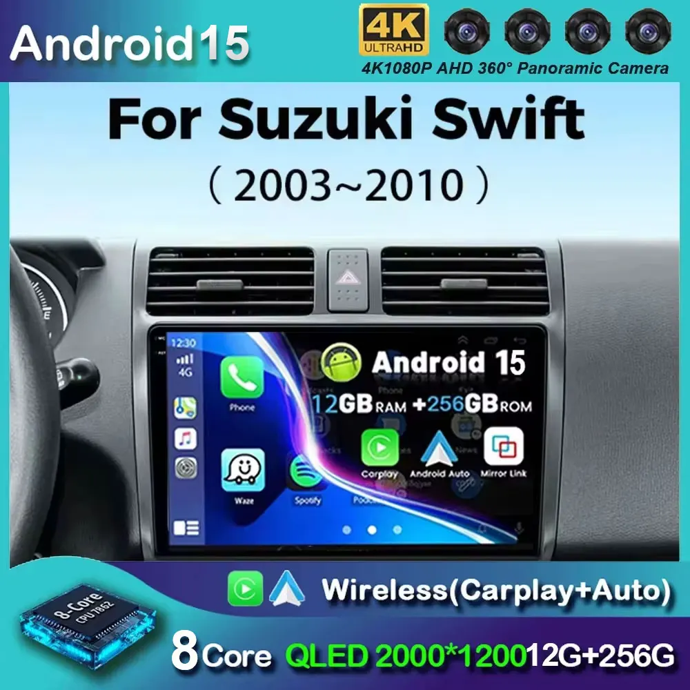 CAMECHO 2+64G Android 13 Autoradio per Suzuki Swift | FindTheDeal