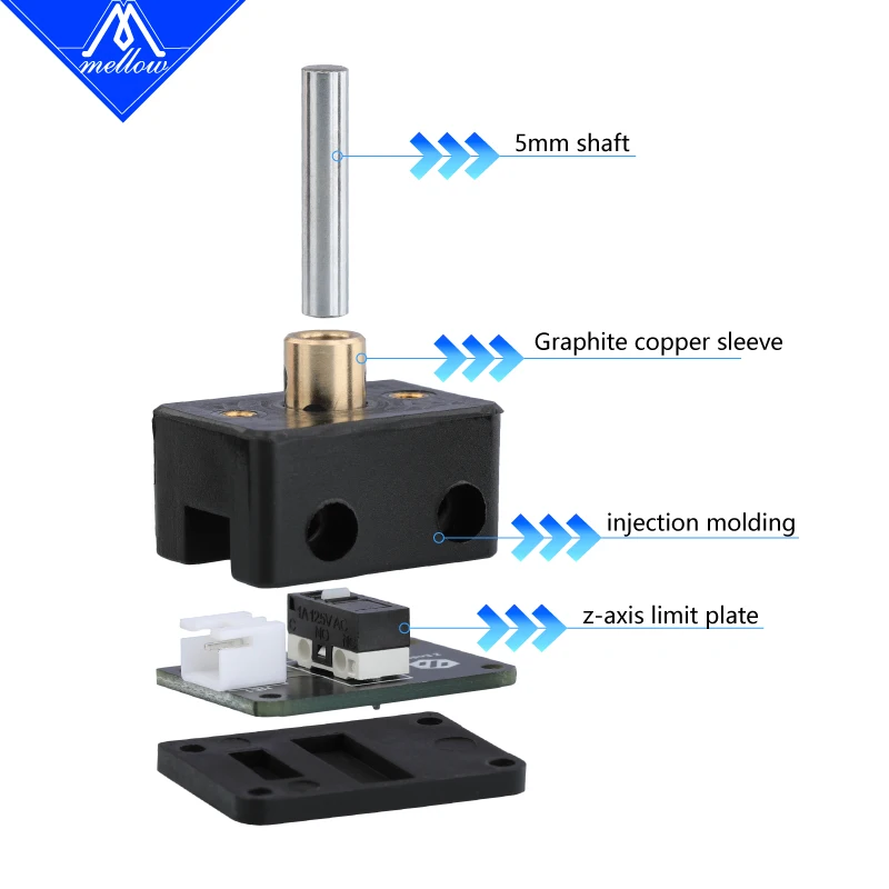 Mellow Herrk Sexbolt z Limit Endstop Pcb Hardware Injeção Kit Mod para Faça Você Mesmo Voron 2.4 Impressora 3d Trident - Imagem 6