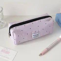 Elegant Solid Color Large Capacity Stationery and Makeup Organizer (A5)