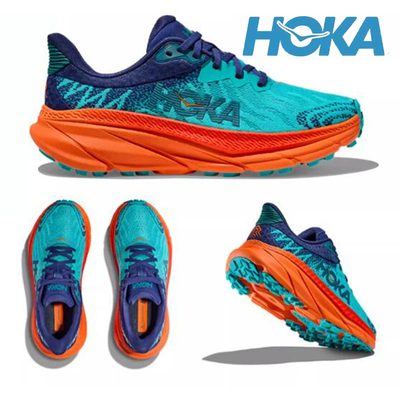 New HOKA Men Trail Running Shoes Outdoor Breathable Non slip Hiking