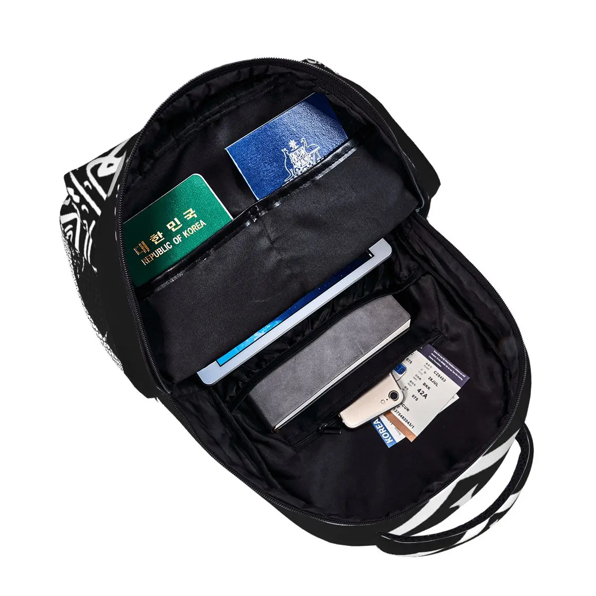 Emblem Of Saudi Arabia Casual Backpack Unisex Students Leisure Travel Computer Backpack