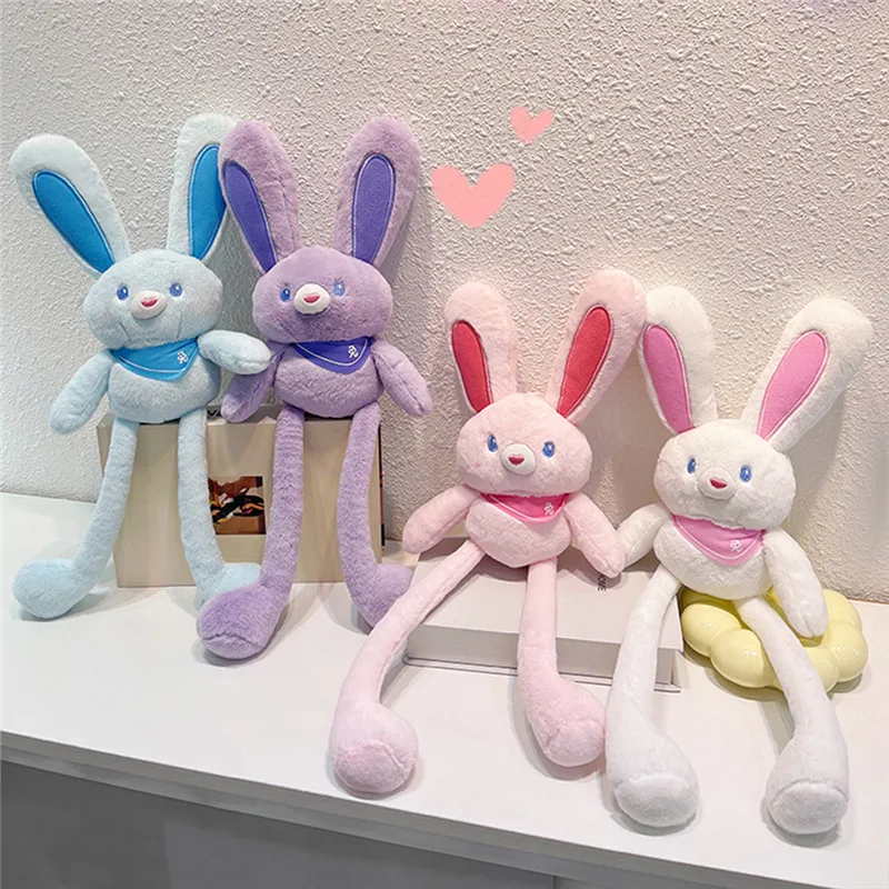 NewPullingEarsRabbitPlushToyBabyToysSoftBunnyDollChildren