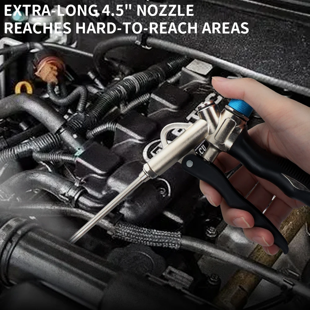 1PC Air Dust Gun Handheld 2-Way Air Blow Gun Compressor High Pressure Cleaning Dust Removal SI FANG