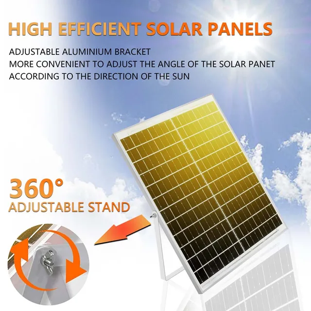 12V Solar Exhaust Fan for Windows - IPX4 Waterproof Cooling Fan with Battery Storage - Perfect for Garage Poultry Farm 3
