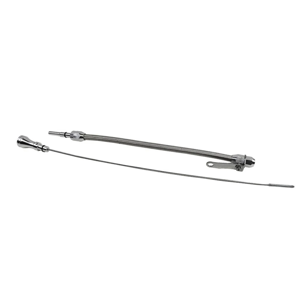 Car Flexible Braided Oil Dipstick Chevrolet LS LS1 LS2 LS6 5.7 6.0 Engines Stainless Steel Oil Straw