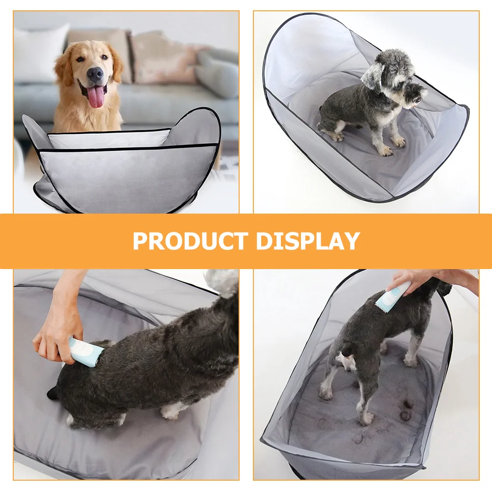 Pet Shearing Bib Dog Hair Catcher 6