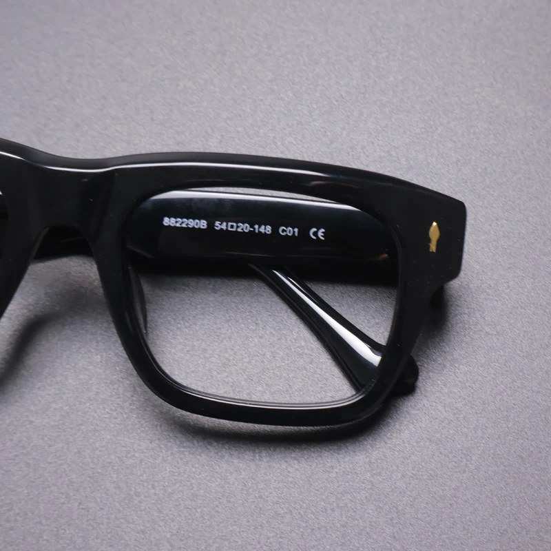 Vintage Acetat Lesebrille Männer Große Gesicht Photochrome Anti Blau Licht Myopie Brillen Luxus Marke Brillen – Detail 7