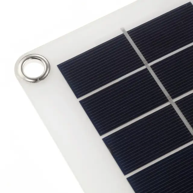 Solar Panel 60W 12V DualUSB Output Solar Cells Poly Solar Panel 10/20/30/40/50/60A Controller for Car Yacht Battery Boat Charger 6