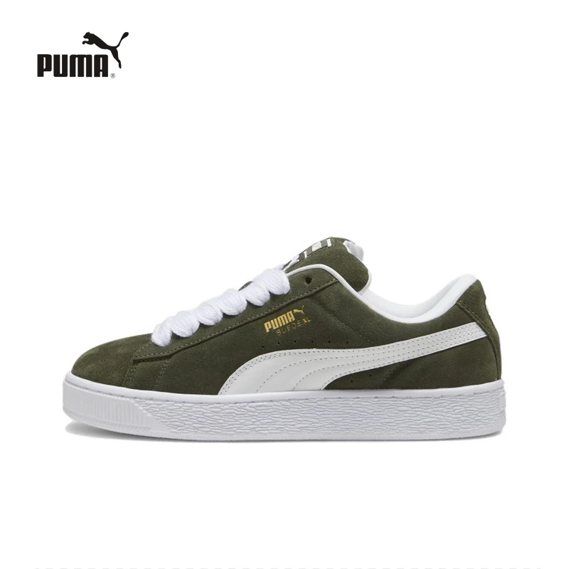 thumbnail image 1 of PUMA Suede XL - Zapatillas unisex de malla de cuero, versátiles, casuales y cómodas, de caña baja, 1 of 5