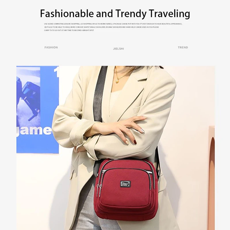 Trendy Women's Multi-coloured Shoulder Bag For Daily Use And Commute_voghion.com
