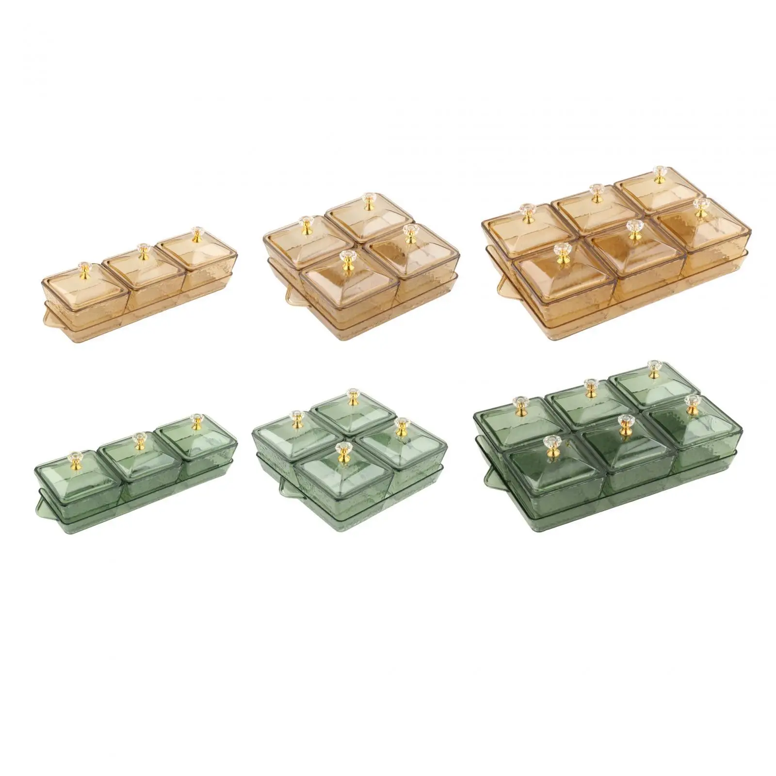 Appetizer Tray Divided Serving Container with Lid Food Storage Container Box Nordic Candy Serving Platter for Kitchen Cookies Appetizer Tray Divided Serving Container with Lid Food Storage Container Box Nordic Candy Serving Platter for Kitchen Cookies