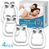 Snore Stop Ring with Case Anti Snoring Device Magnetic Nose Vents Anti Snore Nose Clip Night Sleeping Apnea Guard Fast Shipping 2