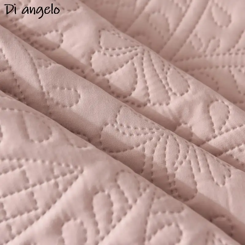 Size Lightweight Bedspread Quilt 1-3pcs Set Quilted Blanket Pillowcase Double Queen Size 220x240cm Bed Linens Bed Cover /