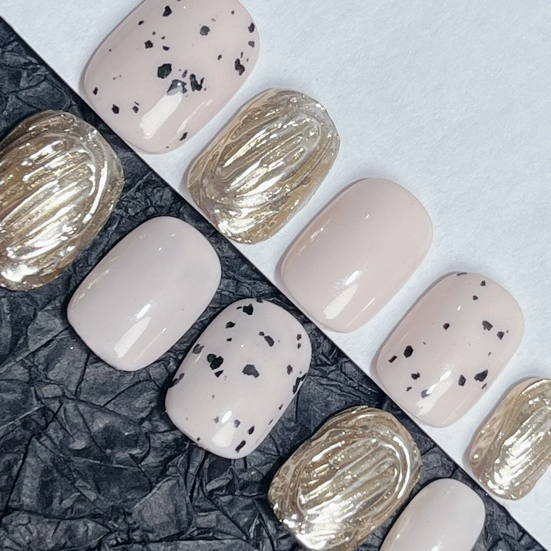 

Wholesale 100% Handmade Press On Nails Colorful Whitening Cute Removable Reusable with Premium Quality.No.19477