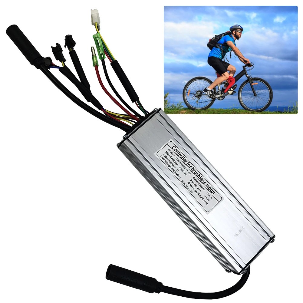 

KT Controller Dual-drive Controller Quantum 15A Waterproof Connector Lithium Battery Modified Mountain Bike Bicycle