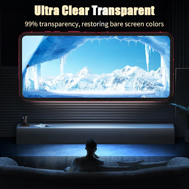 3-in-1 Full Cover Clear HD Hydrogel Screen Protector Film