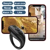 Smart Bluetooth-compatible V5.3 Remote Control Portable Automatic Page Turner Fingertip Selfie Video Controller for Mobile Phone