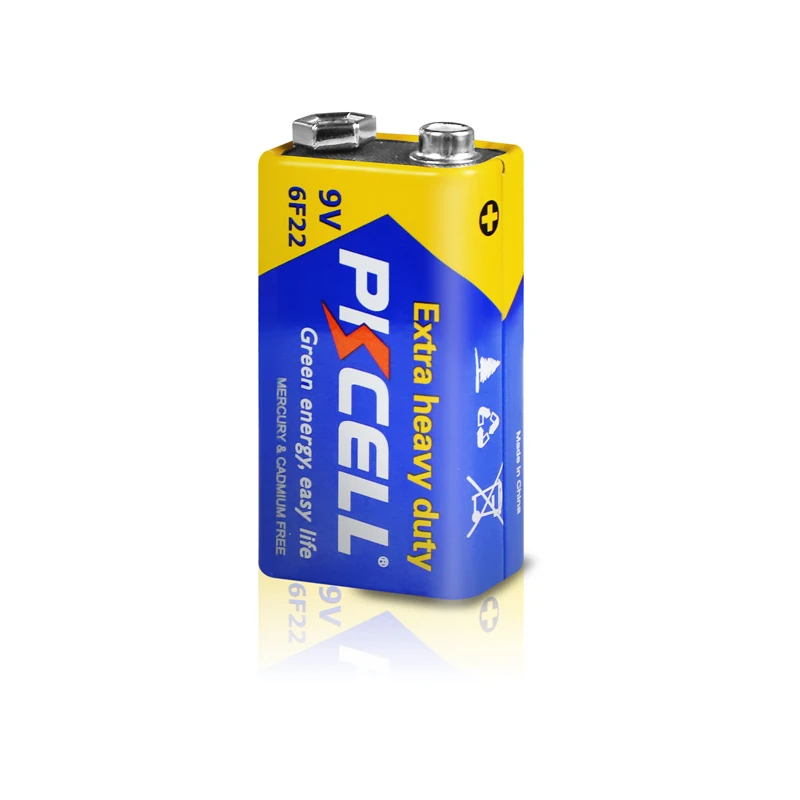 Alkaline 9v battery super heavy duty 
