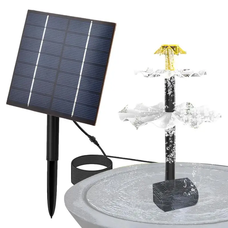 

Solar Floating Water Fountain Bird Bath Fountain Pump Pond Decoration Solar Powered Fountain Water Pump For Garden And Patio