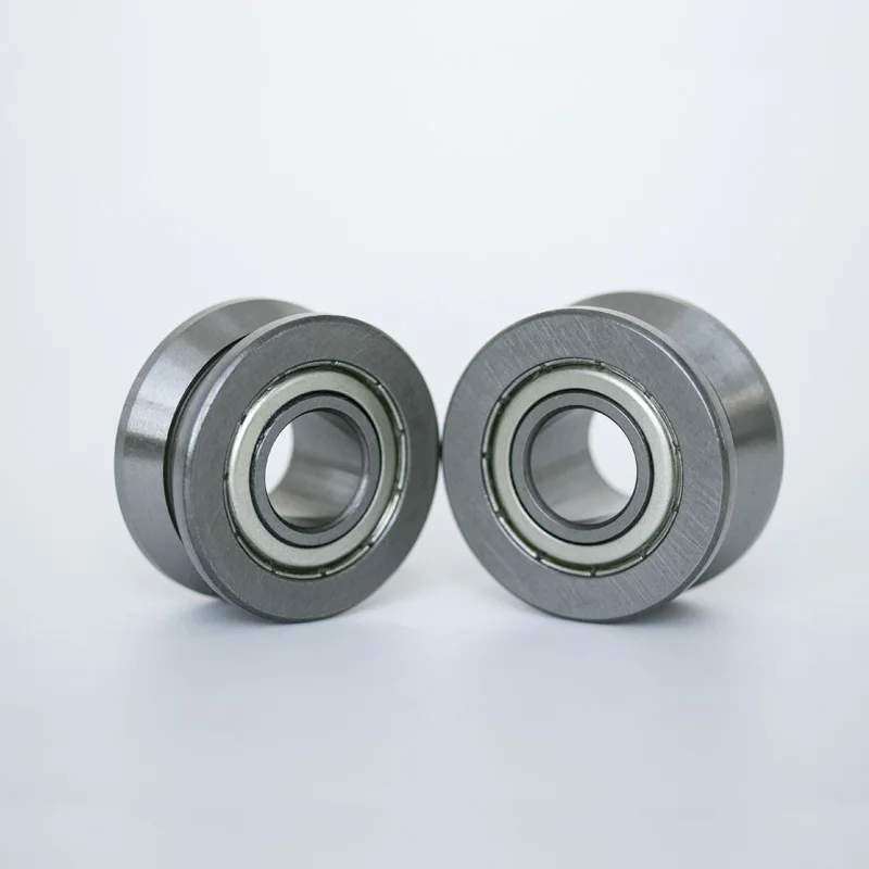V Groove Track Roller Bearing 8x30x14mm Metal Seals Or Rubber seals LV20/8ZZ LV20/8 2RS