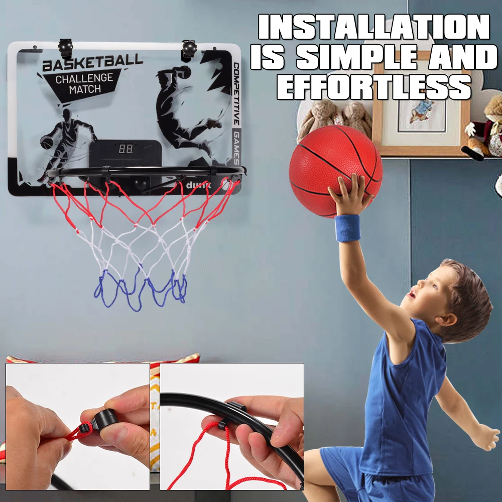 Versatile Basketball Playset for Indoor & Outdoor Fun, Ideal for Kids' Activities and Games