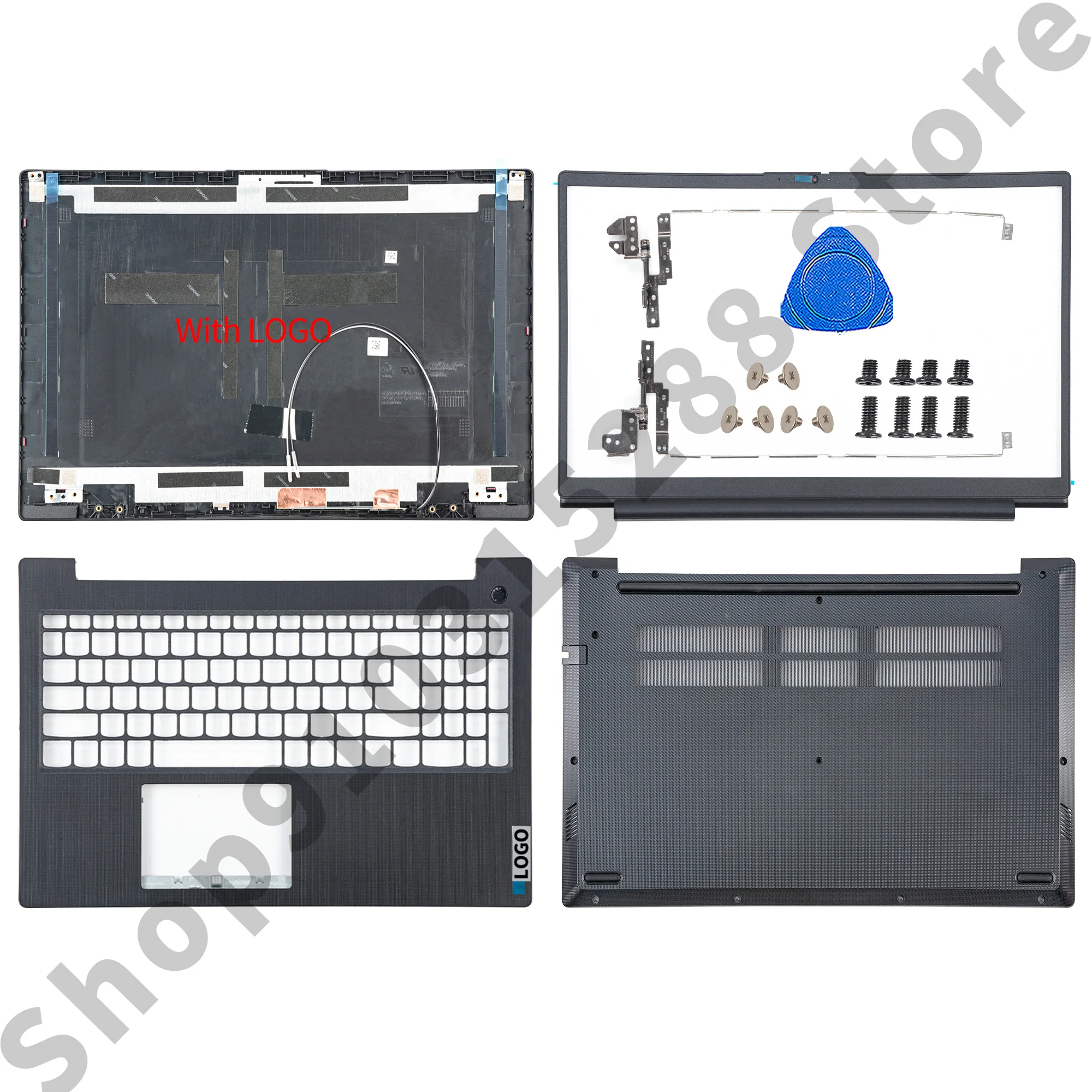 Nuovo Per Lenovo Ideapad V15 G3 Aba V15-G3 Iap Lcd Cover Posteriore Cornice Anteriore Palmrest Inferiore Case Parti Di Ricambio Per Notebook
