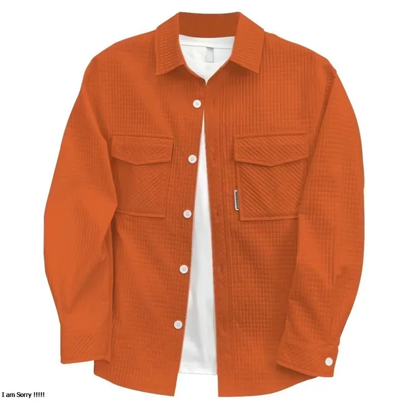 Fashion Spring and autumn men casual button trench jacket jacket men block quality coat