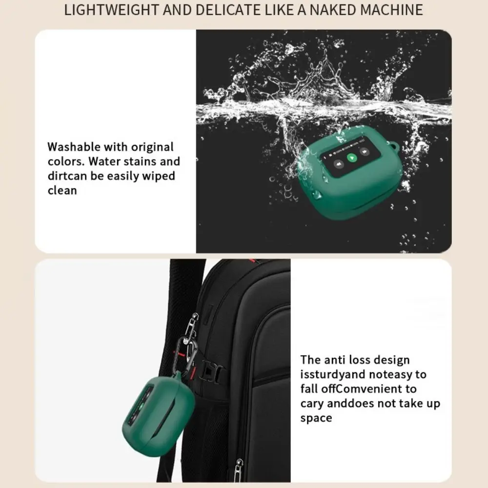 Colorful Washable Silicone Earphone Dustproof Anti-Drop Protective Cover