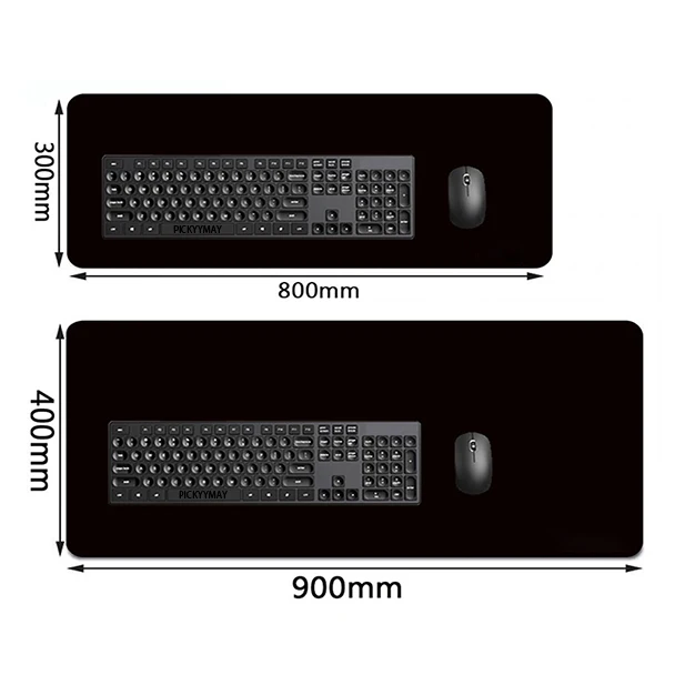 Tapis de souris de gaming XXL 800 x 300 mm Artistic Curve Tapis de souris  grand bord cousu étanche antidérapant pour PC, MacBook, ordinateur portable  améliore la précision et la vitesse 
